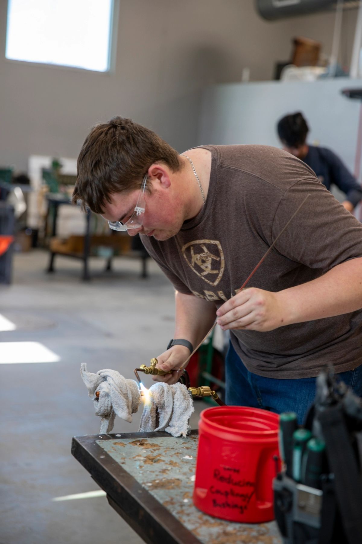 South Dakota SkillsUSA students competing in skilled trades and leadership contests at the State Leadership & Skills Conference in Watertown, SD (photo 11)