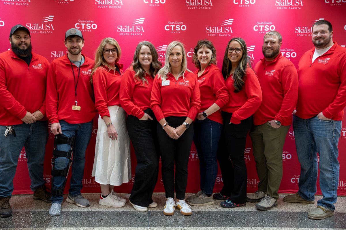 South Dakota SkillsUSA students competing in skilled trades and leadership contests at the State Leadership & Skills Conference in Watertown, SD (photo 16)