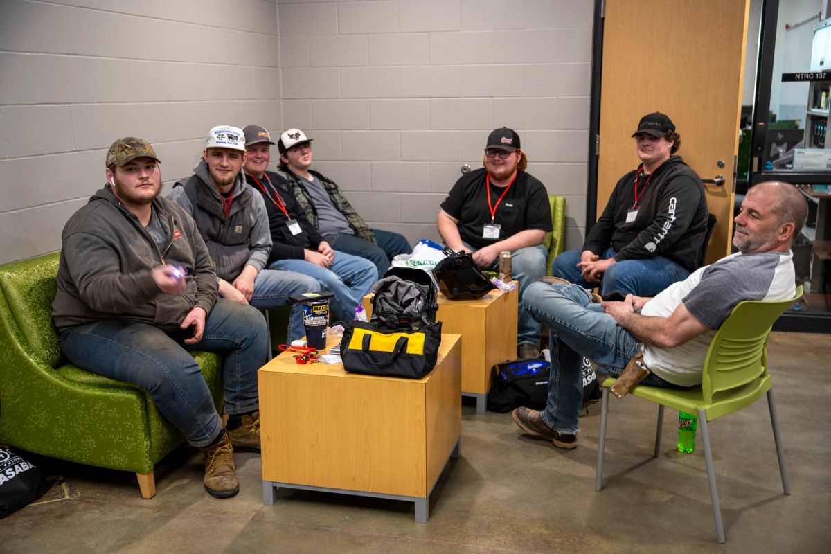 South Dakota SkillsUSA students competing in skilled trades and leadership contests at the State Leadership & Skills Conference in Watertown, SD (photo 8)