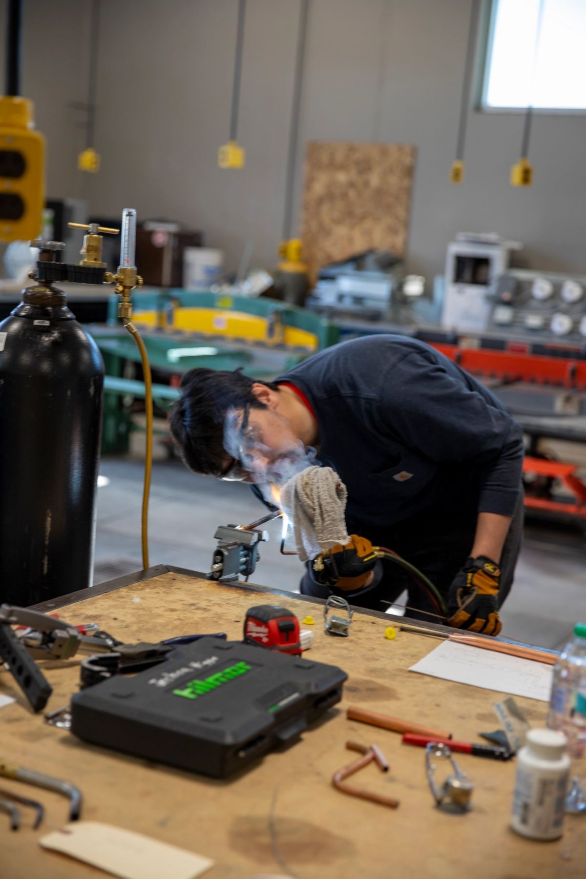 South Dakota SkillsUSA students competing in skilled trades and leadership contests at the State Leadership & Skills Conference in Watertown, SD (photo 9)